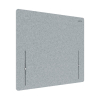 Leitz panneau de séparation de bureau réglable en hauteur 70 x 80 - gris 243788 - 2