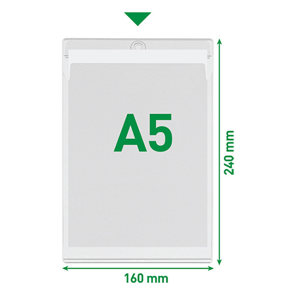 Leitz premium pochette avec œillet de suspension A5 (50 pièces) 202524 - 4