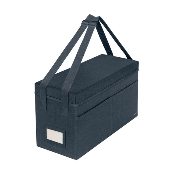 Leitz sac de rangement en tissu avec rabat (L) - gris SE001135 - 1