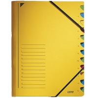 Leitz trieur (12 onglets) - jaune 202860