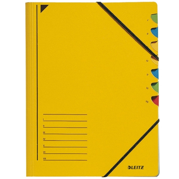 Leitz trieur (7 onglets) - jaune 202852 - 1