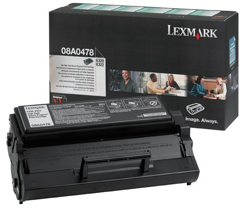 Lexmark 08A0478 toner haute capacité (d'origine) - noir 034086 - 1
