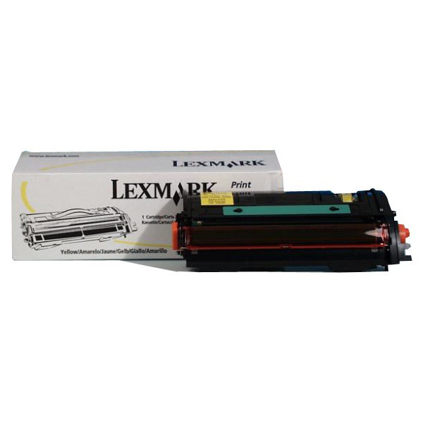 Lexmark 10E0042 toner jaune (d'origine) 034150 - 1