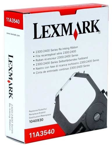 Lexmark 11A3540 ruban encreur noir (d'origine) 040400 - 1