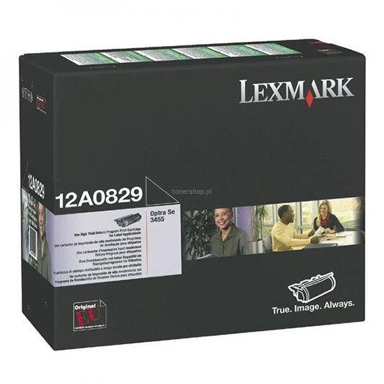 Lexmark 12A0829 toner pour étiquettes haute capacité (d'origine) 037574 - 1