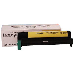 Lexmark 12A1453 toner jaune (d'origine) 034185 - 1