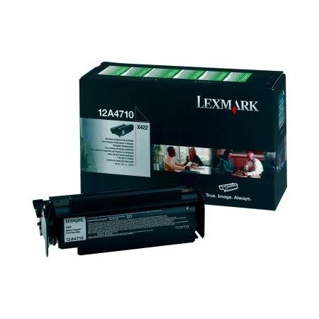 Lexmark 12A4710 toner (d'origine) - noir 034390 - 1
