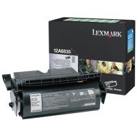 Lexmark 12A6835 toner haute capacité (d'origine) - noir 034225