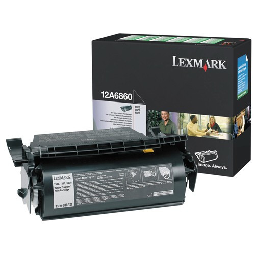 Lexmark 12A6860 toner (d'origine) - noir 034230 - 1