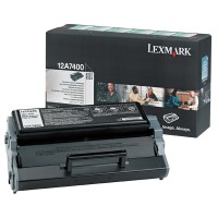 Lexmark 12A7400 toner (d'origine) - noir 037090