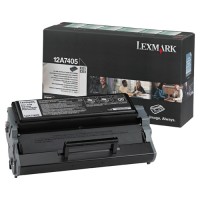 Lexmark 12A7405 toner haute capacité (d'origine) - noir 034100