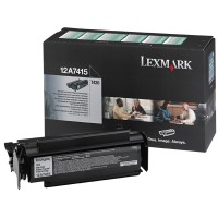 Lexmark 12A7415 toner haute capacité (d'origine) - noir 034110