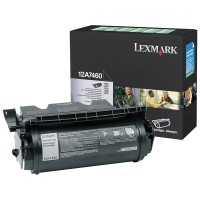 Lexmark 12A7460 toner (d'origine) - noir 034120