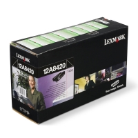 Lexmark 12A8420 toner (d'origine) - noir 034255