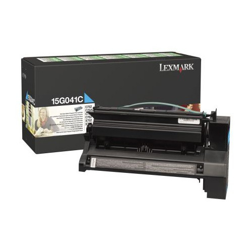 15G041C Lexmark toner cyan (d'origine) 034520 - 1
