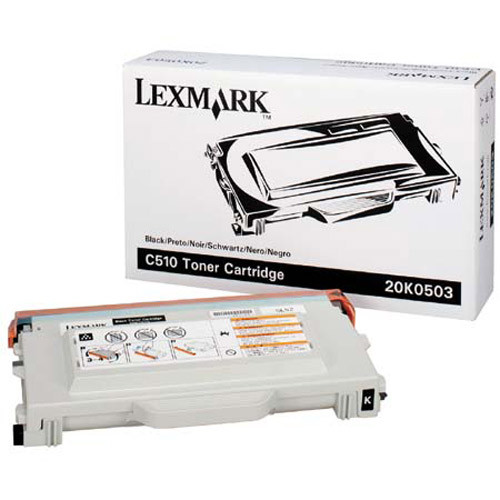 Lexmark 20K0503 toner noir (d'origine) 034420 - 1