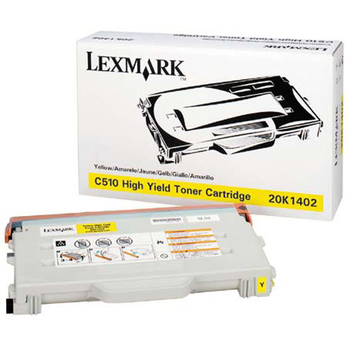 Lexmark 20K1402 toner haute capacité (d'origine) - jaune 034435 - 1