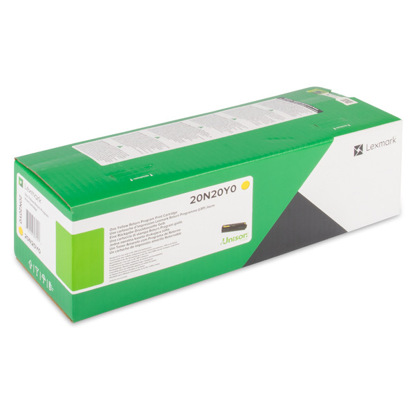 Lexmark 20N20Y0 toner jaune (d'origine) 038002 - 1