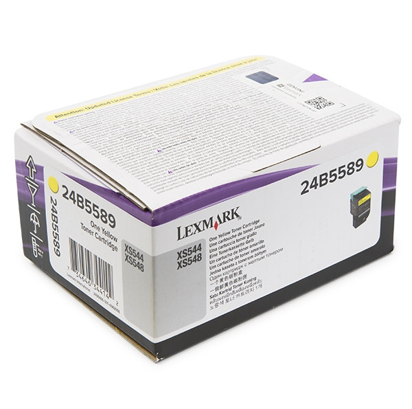 Lexmark 24B5589 toner jaune (d'origine) 037402 - 1