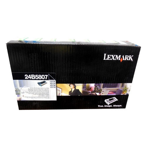 Lexmark 24B5807 toner noir (d'origine) 037426 - 1