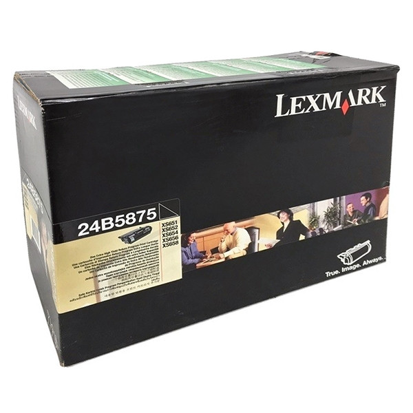 Lexmark 24B5875 toner (d'origine) - noir 037404 - 1