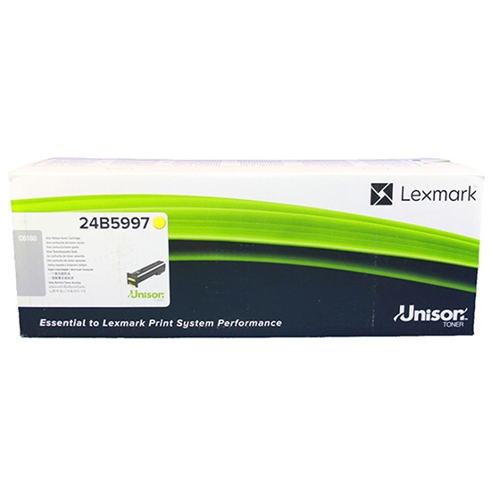 Lexmark 24B5997 toner jaune (d'origine) 037722 - 1