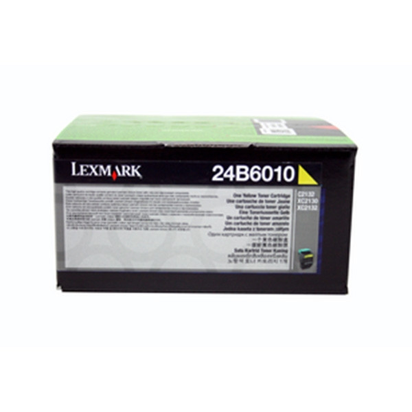 Lexmark 24B6010 toner (d'origine) - jaune 037450 - 1