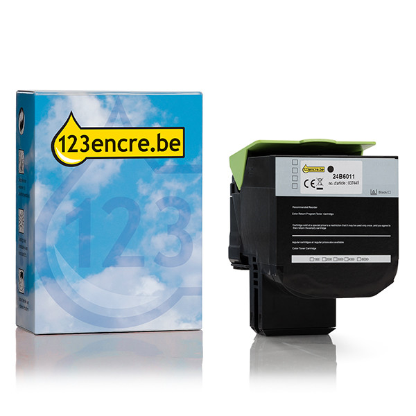 Lexmark 24B6011 toner (marque 123encre) - noir 037445 - 1
