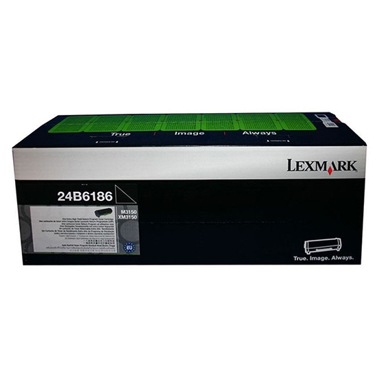 Lexmark 24B6186 toner (d'origine) - noir 037714 - 1