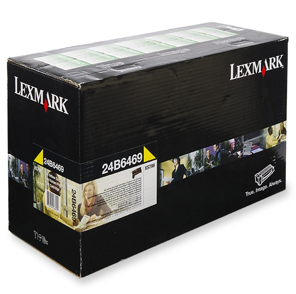 Lexmark 24B6469 toner jaune (d'origine) 037726 - 1