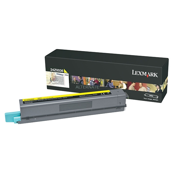 Lexmark 24Z0036 toner jaune (d'origine) 037712 - 1