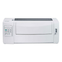 Lexmark 2590n imprimante matricielle + noir et blanc 897093