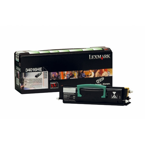 Lexmark 34016HE toner haute capacité (d'origine) - noir 034725 - 1