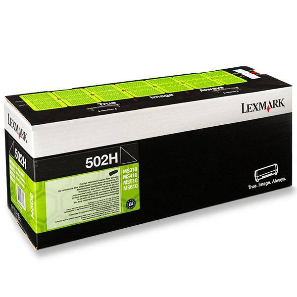 Lexmark 502H (50F2H00) toner haute capacité (d'origine) - noir 037310 - 1