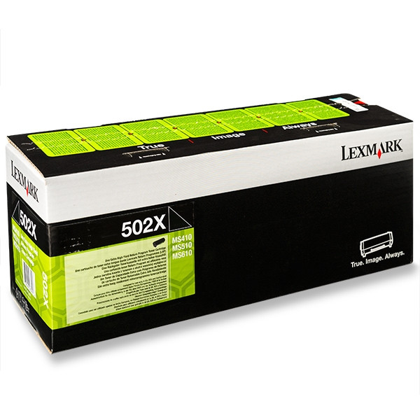 Lexmark 502x (50F2X00) toner extra haute capacité (d'origine) - noir 037312 - 1
