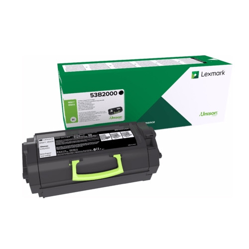 Lexmark 53B2000 toner (d'origine) - noir 037734 - 1