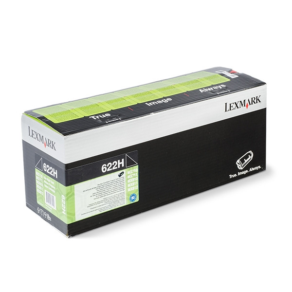 Lexmark 622H (62D2H00) toner haute capacité (d'origine) - noir 037232 - 1