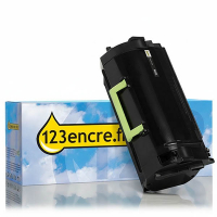 Lexmark 622X (62D2X00) toner extra haute capacité (marque 123encre) - noir