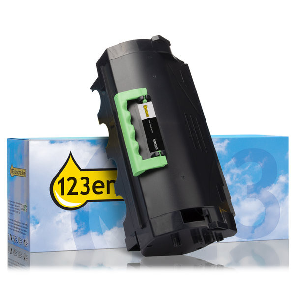 Lexmark 63B2000 toner (marque 123encre) - noir 037775 - 1