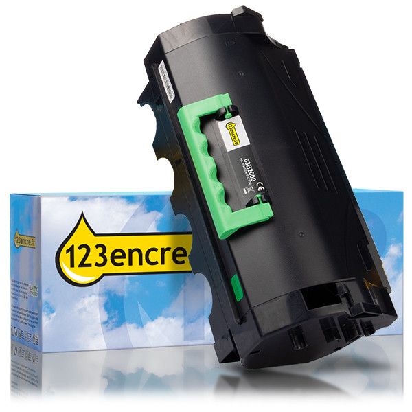 Lexmark 63B2000 toner (marque 123encre) - noir 037775 - 1