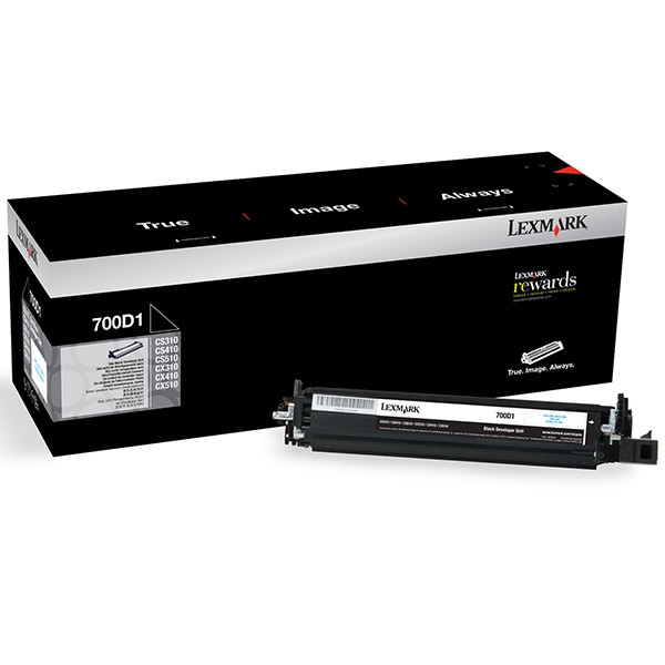 Lexmark 700D1 (70C0D10) développeur noir (d'origine) 903116 - 1