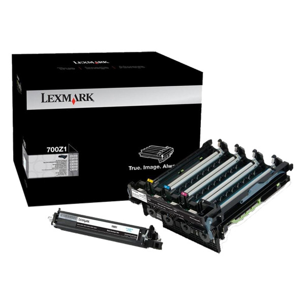Lexmark 700Z1 (70C0Z10) Kit d'imagerie de couleur noire (d'origine) 037270 - 1