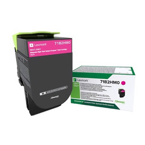 Lexmark 71B2HM0 toner haute capacité (d'origine) - magenta 037752 - 1
