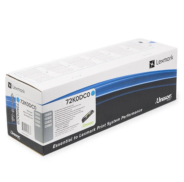 Lexmark 72K0DC0 développeur cyan (d'origine) 037680 - 1
