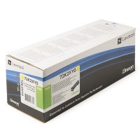 Lexmark 72K2XY0 toner haute capacité (d'origine) - jaune 037644
