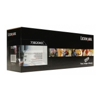 Lexmark 73B20K0 toner noir (d'origine) 037766