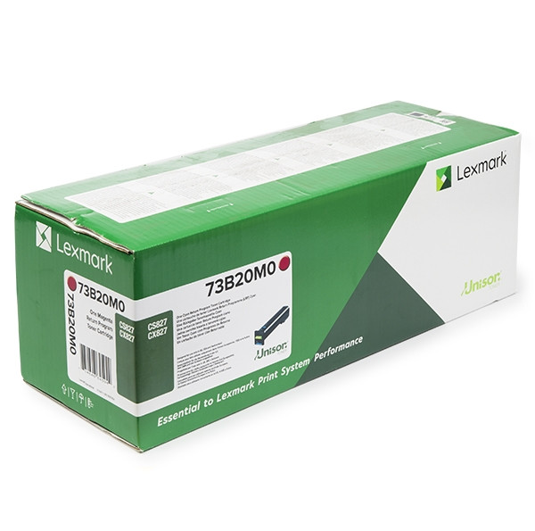 Lexmark 73B20M0 toner magenta (d'origine) 037770 - 1