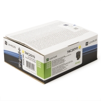 Lexmark 74C20Y0 toner jaune (d'origine) 037610