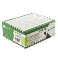 Lexmark 74C2SC0 toner cyan haute capacité (d'origine) 037614