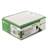 Lexmark 74C2SY0 toner haute capacité (d'origine) - jaune 037618